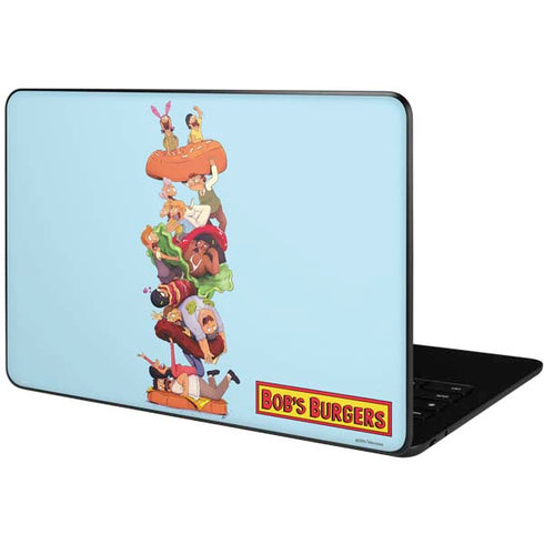 Bobs Burgers Stacked Google Pixelbook Go Skin